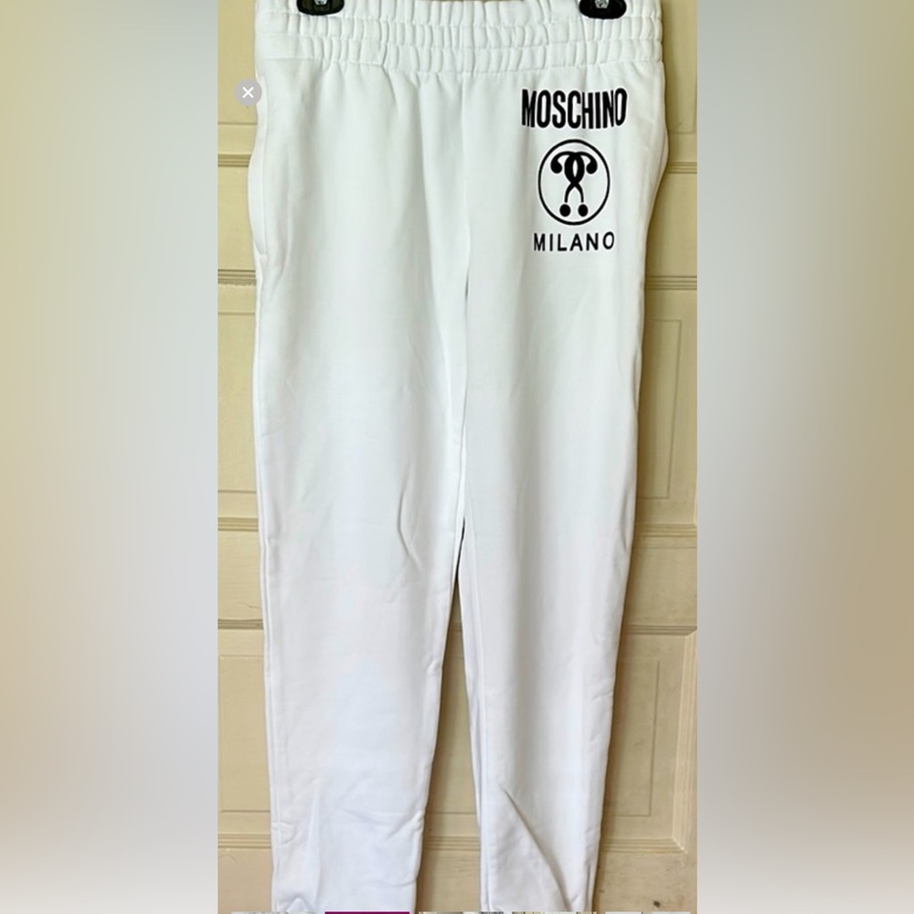 MOSCHINO AUTHENTIC New Designer Sweat Pants